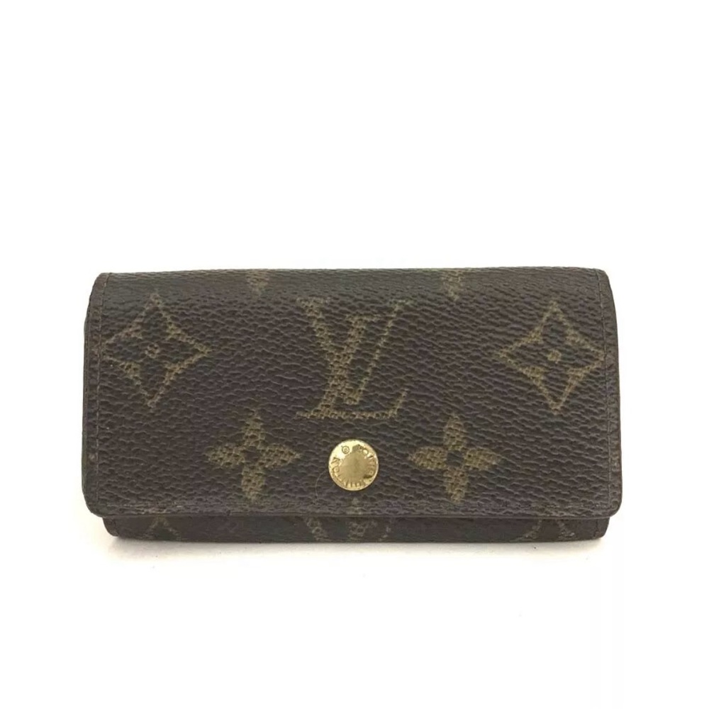 Louis Vuitton Monogram 4 Ring Key Case